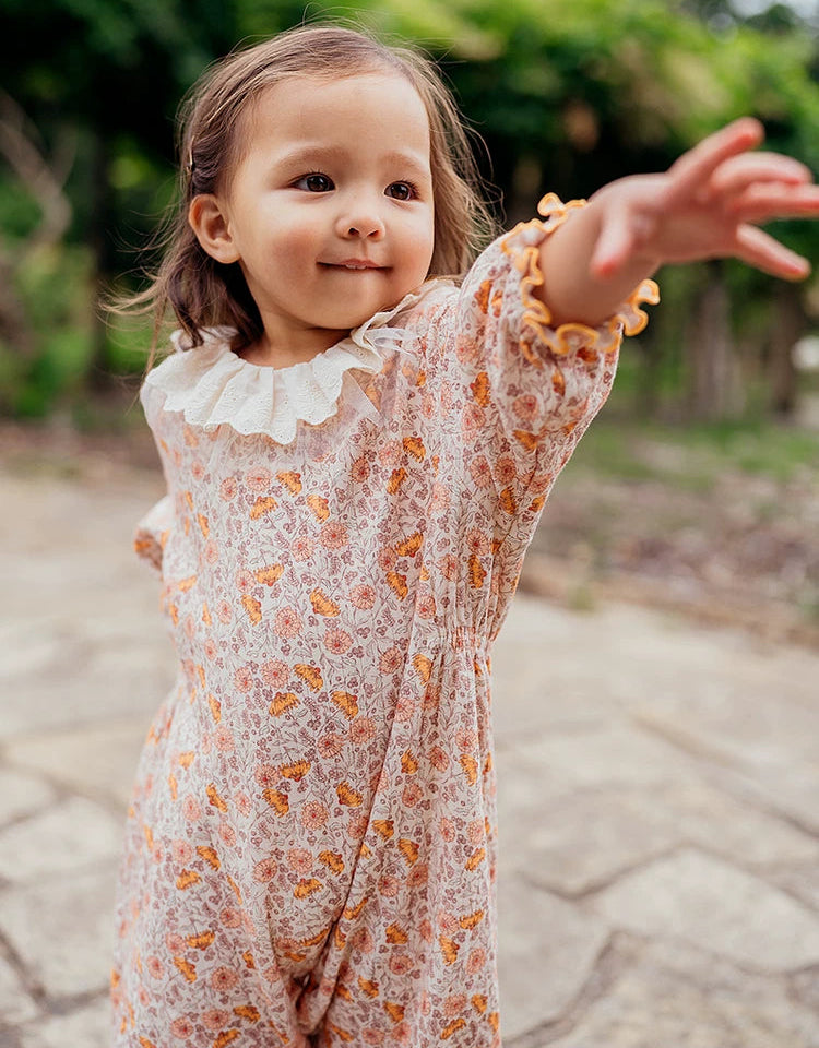 Blooming Meadow Long Romper