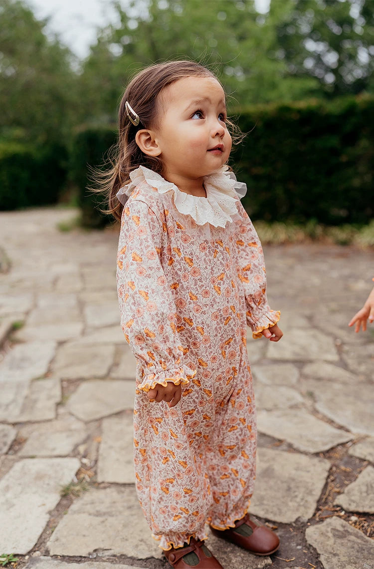 Blooming Meadow Long Romper