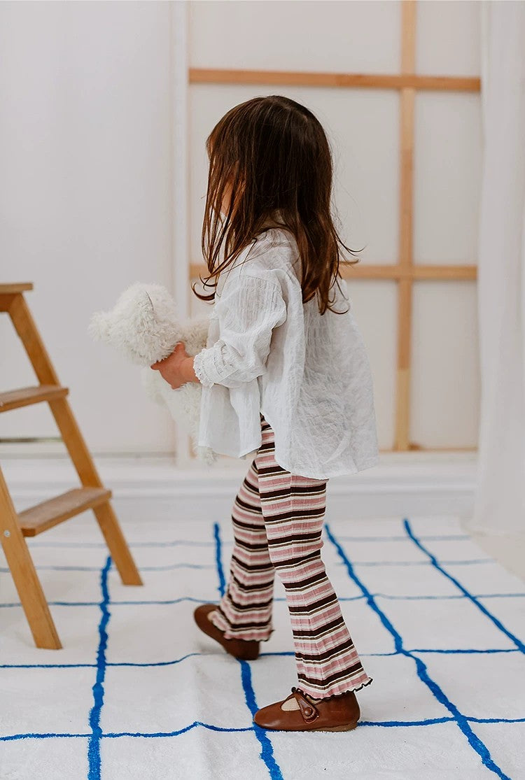 Léonie Lace Cotton Blouse