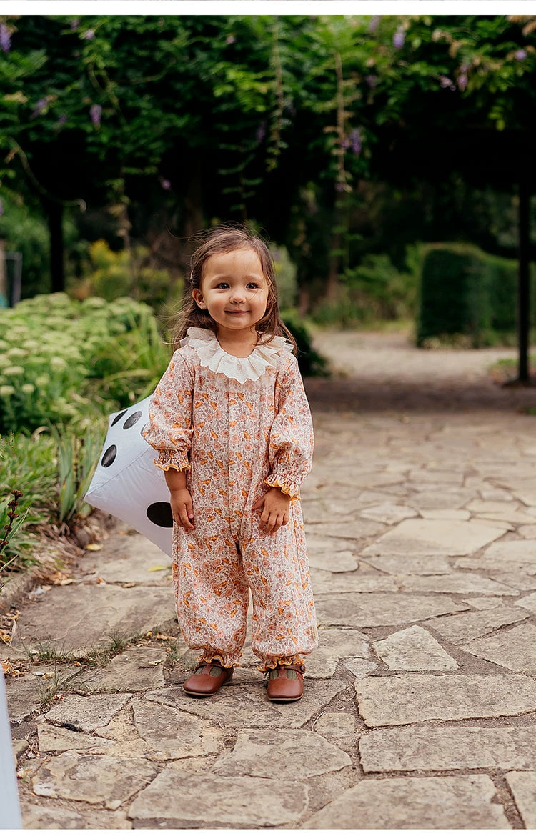 Blooming Meadow Long Romper